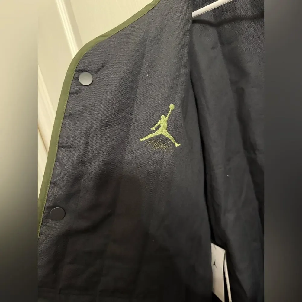 Nike Air Jordan  Michael Jordan reversible  Quilted Pete Men's Jacket nwt